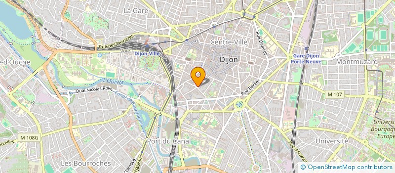 localisation de l'entreprise LA MAISON BERBISEY  DIJON