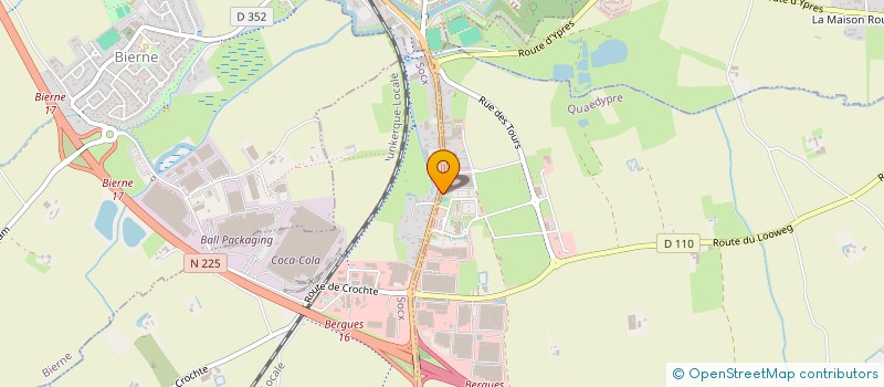 localisation de l'entreprise LA MAISON BERGUOISE  QUAEDYPRE