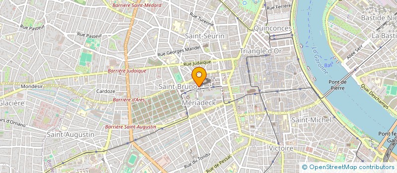 localisation de l'entreprise LA MAISON BLANCHE à BORDEAUX