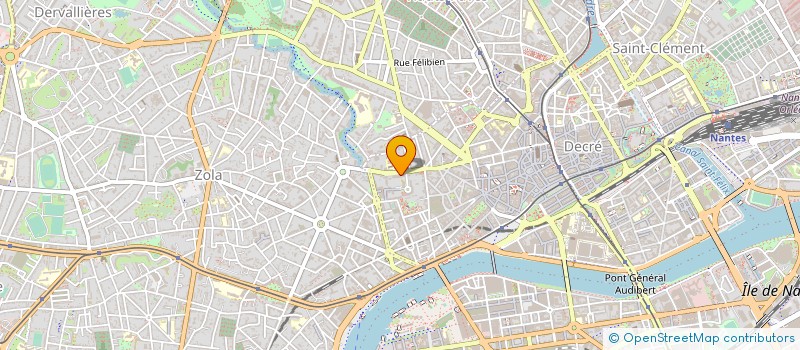 localisation de l'entreprise LA MAISON BLANCHE à NANTES