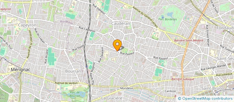 localisation de l'entreprise LA MAISON BLANCHE  BORDEAUX