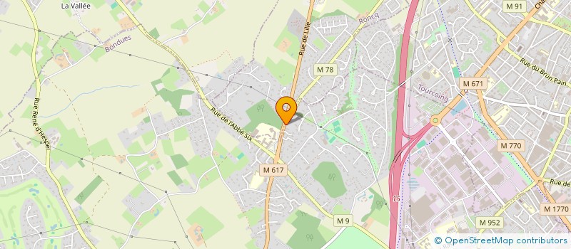 localisation de l'entreprise LA MAISON BLANCHE  BONDUES