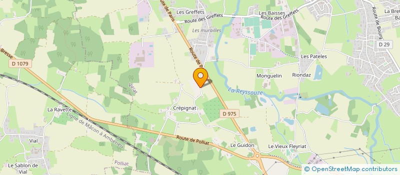 localisation de l'entreprise LA MAISON BLANCHE à VIRIAT