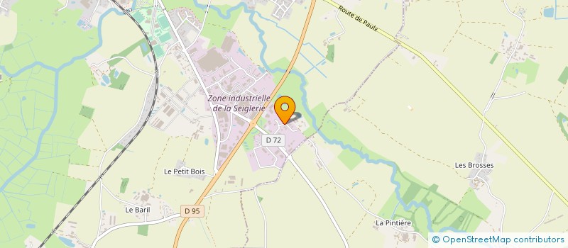 localisation de l'entreprise LA MAISON BLANCHE  MACHECOUL-SAINT-MEME