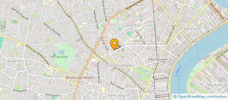 localisation de l'entreprise LA MAISON BLANCHE  BORDEAUX