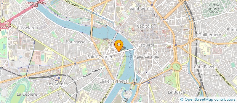 localisation de l'entreprise LA MAISON BLEUE à TOULOUSE