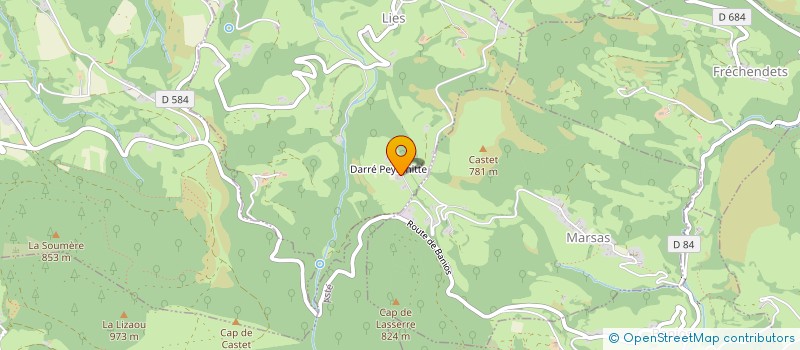 localisation de l'entreprise LA MAISON BLEUE  VISKER