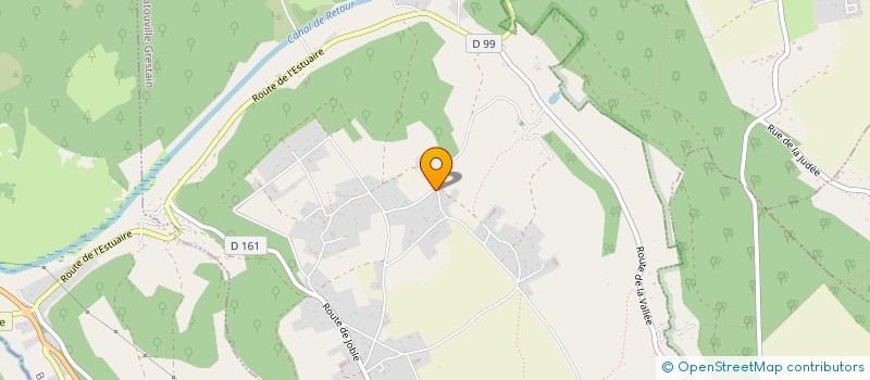 localisation de l'entreprise LA MAISON BLEUE  FATOUVILLE-GRESTAIN