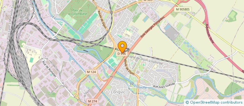 localisation de l'entreprise LA MAISON BLEUE à LONGVIC