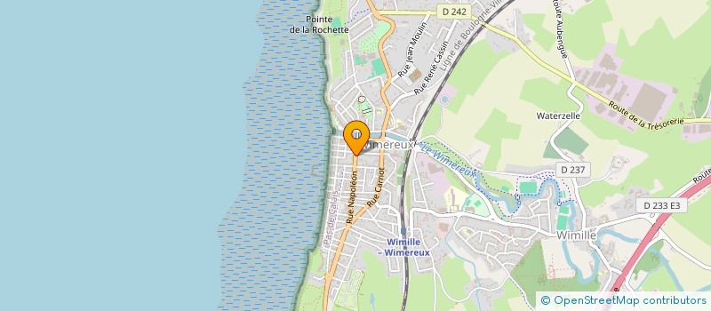 localisation de l'entreprise LA MAISON BOHEME à WIMEREUX
