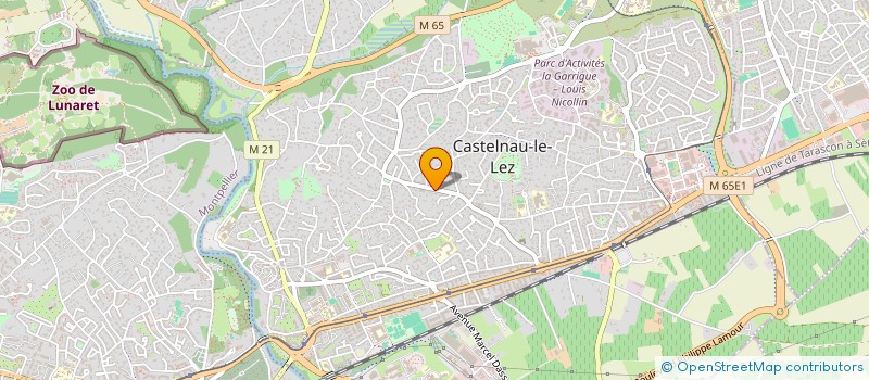 localisation de l'entreprise LA MAISON BRIQUE à CASTELNAU-LE-LEZ