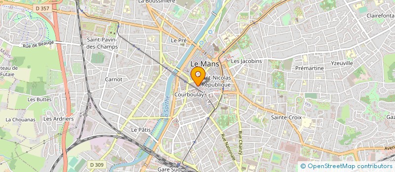 localisation de l'entreprise LA MAISON CALIFORNIENNE à LE MANS