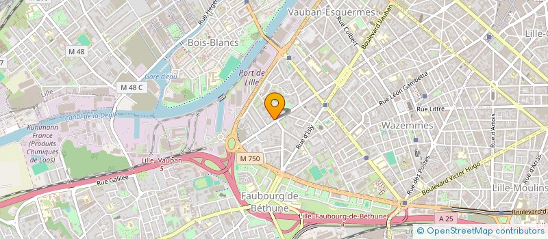 localisation de l'entreprise LA MAISON CARREE à LILLE
