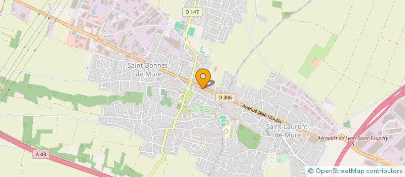 localisation de l'entreprise LA MAISON CARREE  SAINT-BONNET-DE-MURE