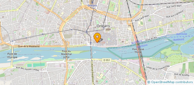 localisation de l'entreprise LA MAISON CAS RARES à ORLEANS