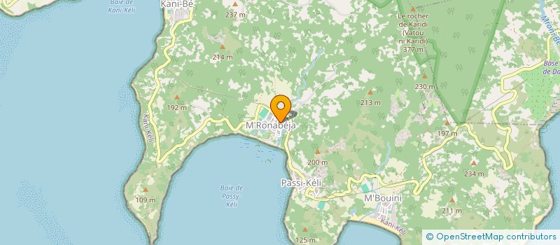 localisation de l'entreprise LA MAISON CUTURELLE SOCIALE ET D'INSERTION PROFESSIONNELLE DE MAYOTTE à KANI-KELI