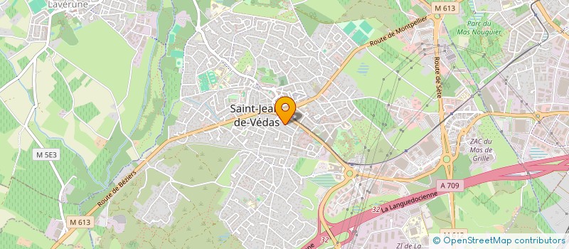 localisation de l'entreprise LA MAISON D'A.R  SAINT-JEAN-DE-VEDAS