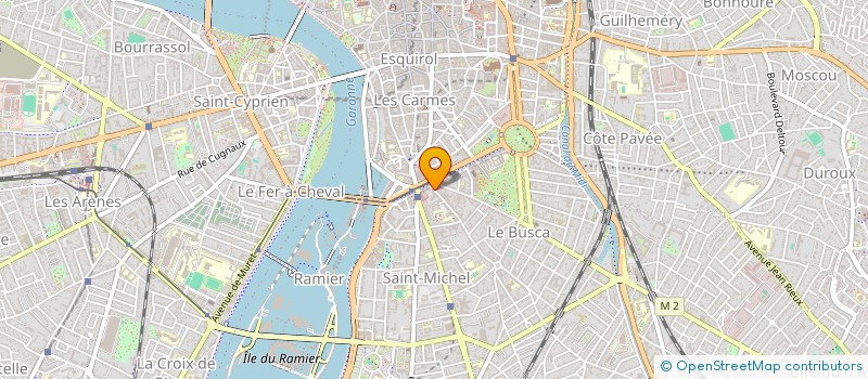 localisation de l'entreprise LA MAISON D'ALEMBERT à TOULOUSE