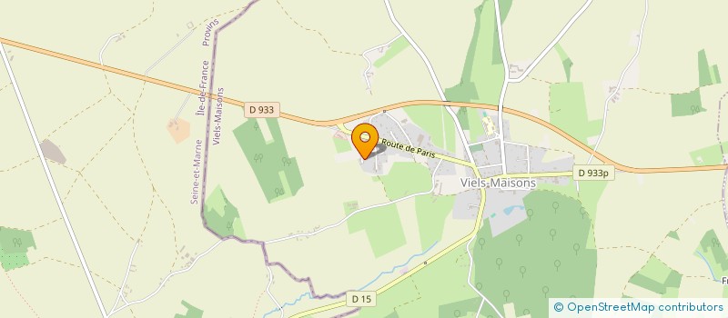 localisation de l'entreprise LA MAISON D'ALEXANDRA à VIELS-MAISONS