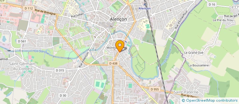 localisation de l'entreprise LA MAISON D'ANATOLE à ALENCON