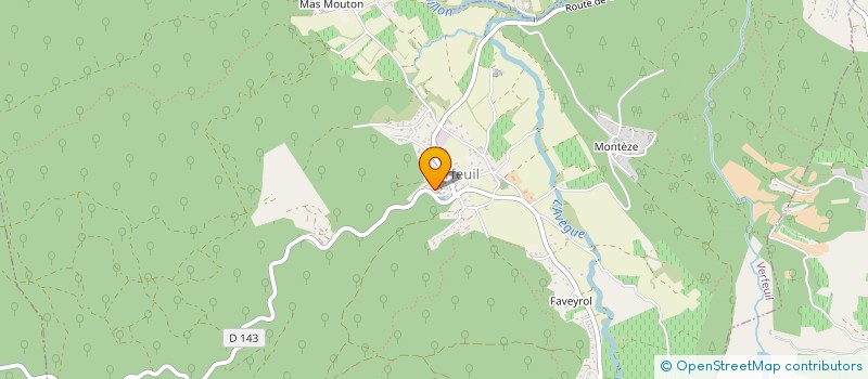 localisation de l'entreprise LA MAISON D'ANNA  VERFEUIL