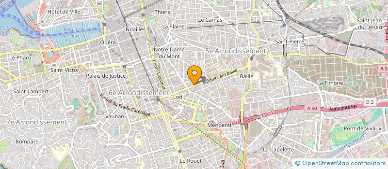 localisation de l'entreprise LA MAISON D'APRES à MARSEILLE