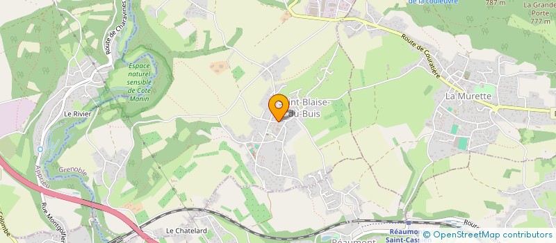 localisation de l'entreprise LA MAISON D'ARLETTE  SAINT-BLAISE-DU-BUIS