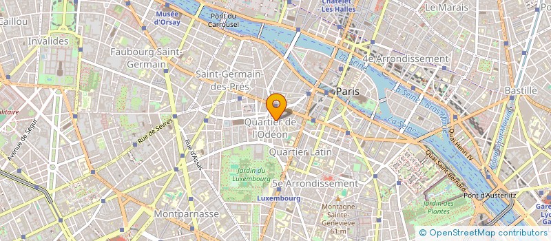 localisation de l'entreprise LA MAISON D'AUGUSTE COMTE, ASSOCIATION INTERNATIONALE à PARIS