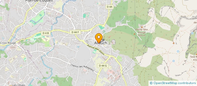 localisation de l'entreprise LA MAISON D'AURE  ALLAUCH