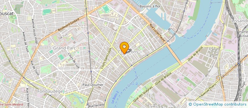 localisation de l'entreprise LA MAISON D'ELIZABETH  BORDEAUX