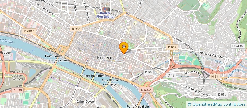 localisation de l'entreprise LA MAISON D'EMMA à ROUEN