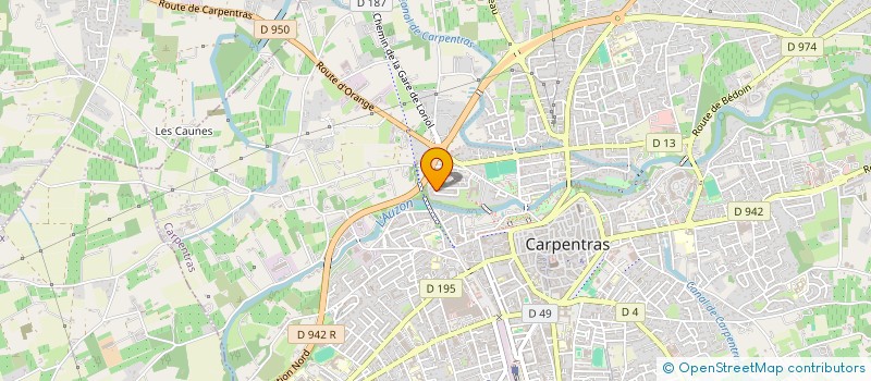 localisation de l'entreprise LA MAISON D'EMMA ET MIA à CARPENTRAS