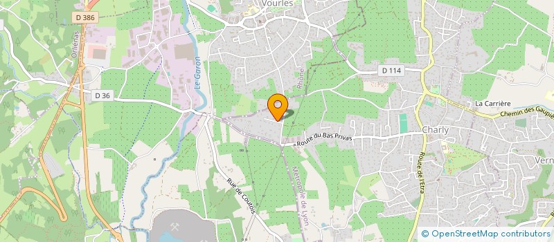 localisation de l'entreprise LA MAISON D'EOLE  CHARLY