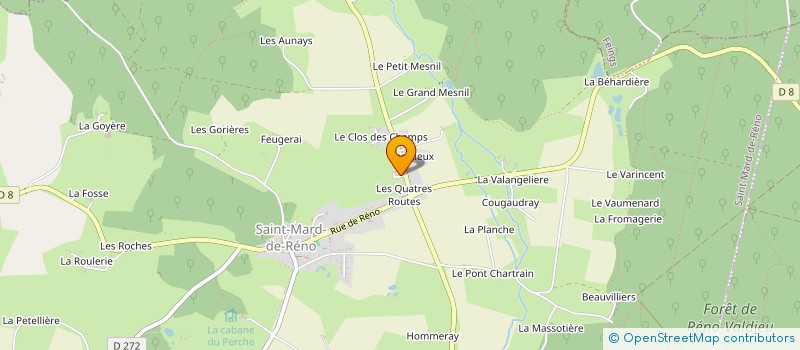 localisation de l'entreprise LA MAISON D HECTOR à SAINT-MARD-DE-RENO