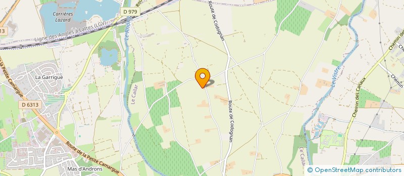 localisation de l'entreprise LA MAISON D'HOLLY  LE CAILAR