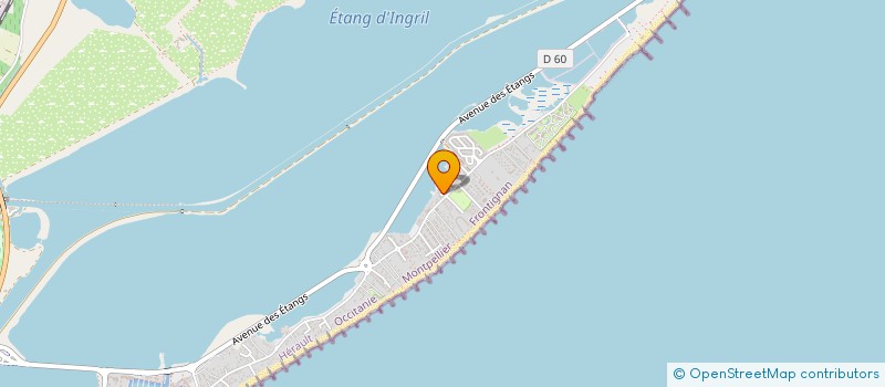 localisation de l'entreprise LA MAISON D'INGRIL à FRONTIGNAN