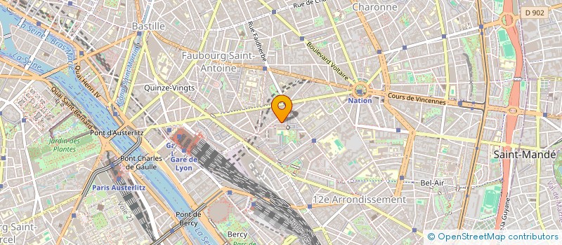 localisation de l'entreprise LA MAISON DAMAYA  PARIS