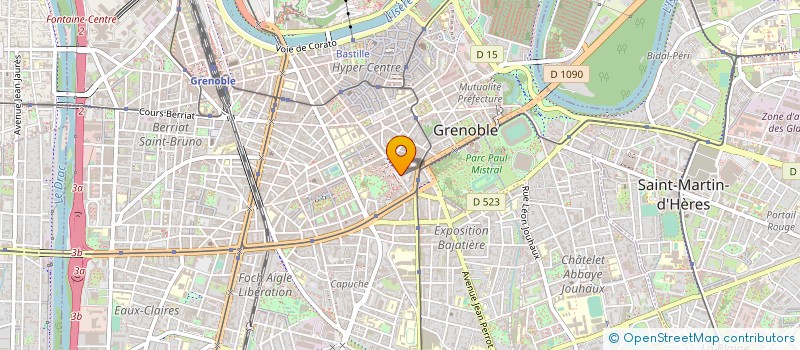 localisation de l'entreprise LA MAISON DAMI à GRENOBLE