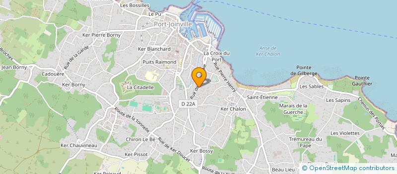 localisation de l'entreprise LA MAISON DANS L ILE à L'ILE-D'YEU