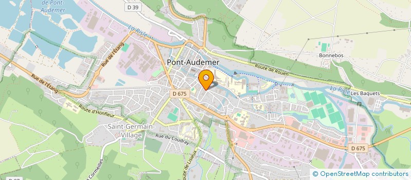 localisation de l'entreprise LA MAISON DE CHINE à PONT-AUDEMER