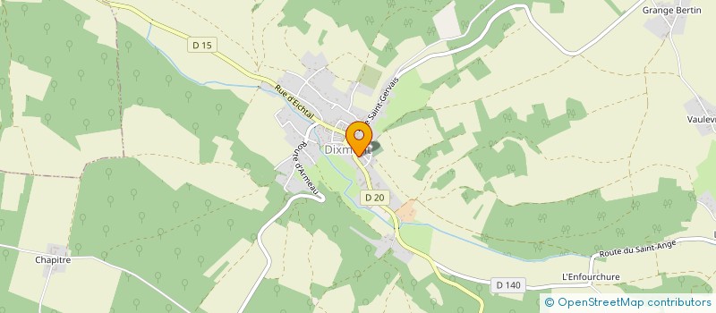 localisation de l'entreprise LA MAISON DE DIXMONT à DIXMONT