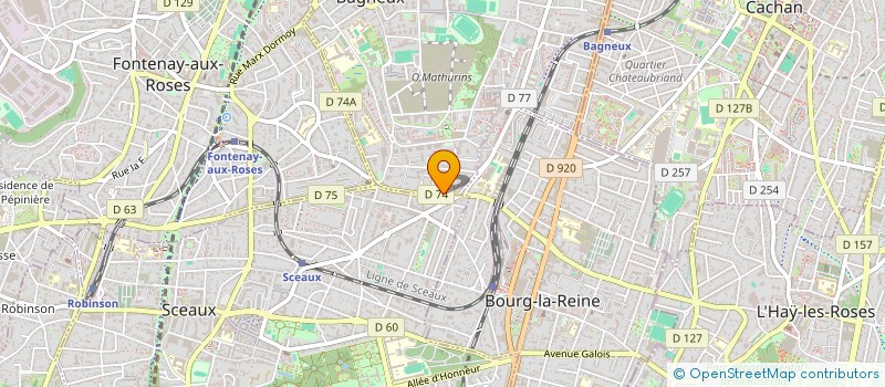localisation de l'entreprise LA MAISON DE FECAMP à BAGNEUX