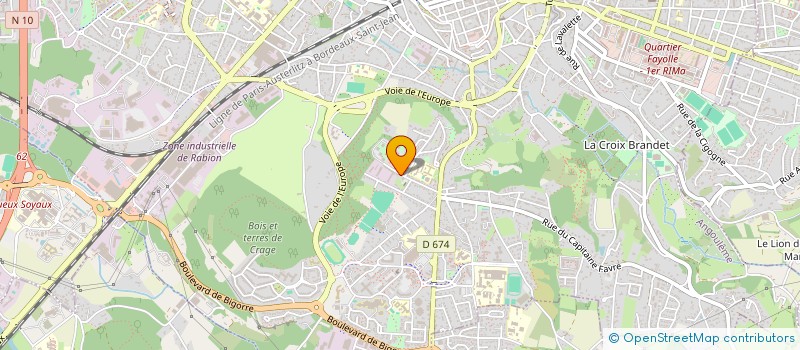localisation de l'entreprise LA MAISON DE FONTBELLE à ANGOULEME