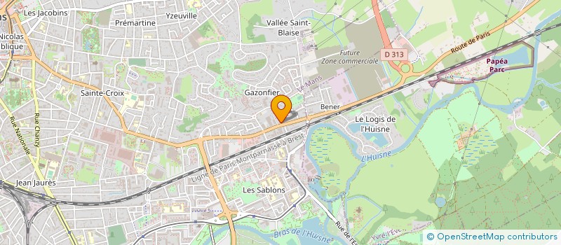 localisation de l'entreprise LA MAISON DE GASTON à LE MANS