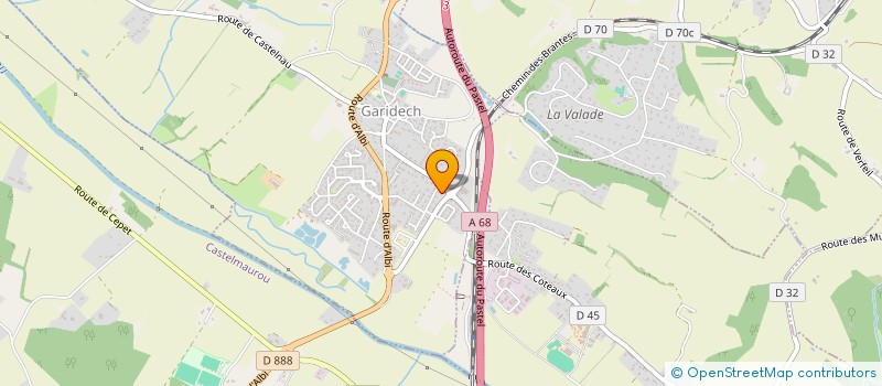 localisation de l'entreprise LA MAISON DE GISELE  GARIDECH