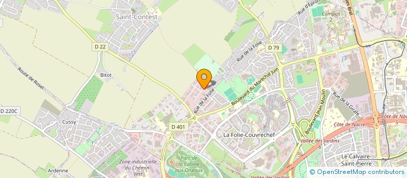 localisation de l'entreprise LA MAISON DE GNET à SAINT-CONTEST