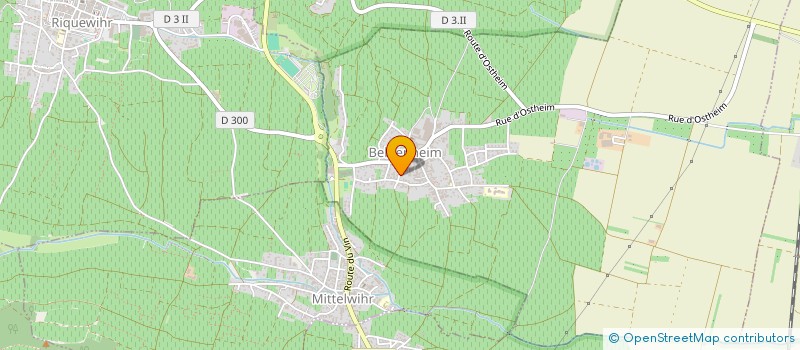 localisation de l'entreprise LA MAISON DE HANSI  BEBLENHEIM