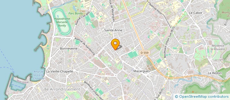 localisation de l'entreprise LA MAISON DE JEANNE à MARSEILLE