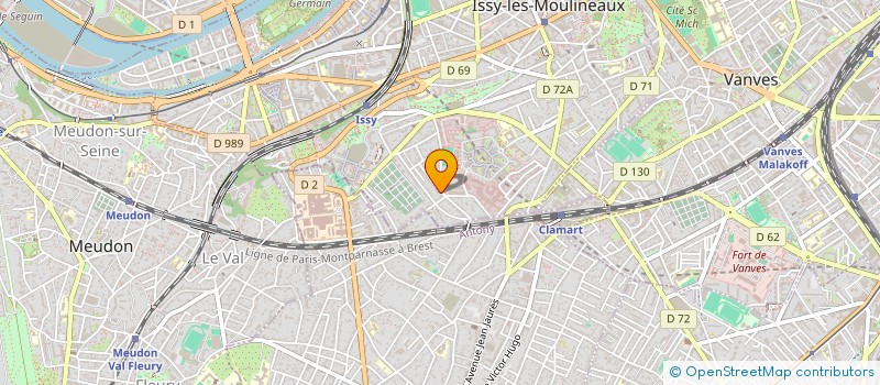 localisation de l'entreprise LA MAISON DE JIEFF à ISSY-LES-MOULINEAUX