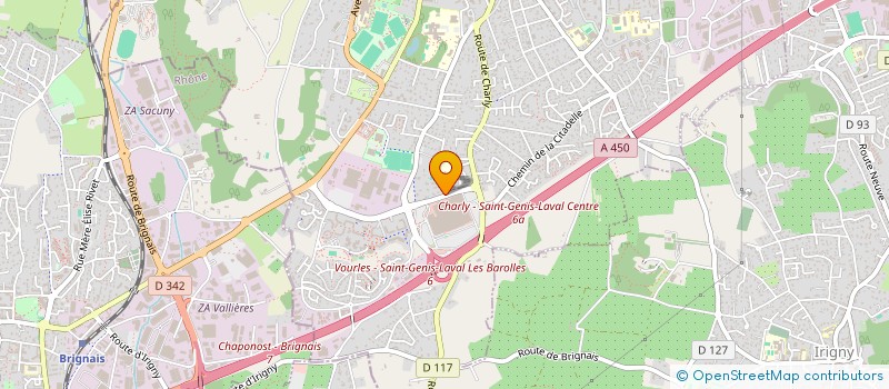 localisation de l'entreprise LA MAISON DE JOEY  SAINT-SAVIN